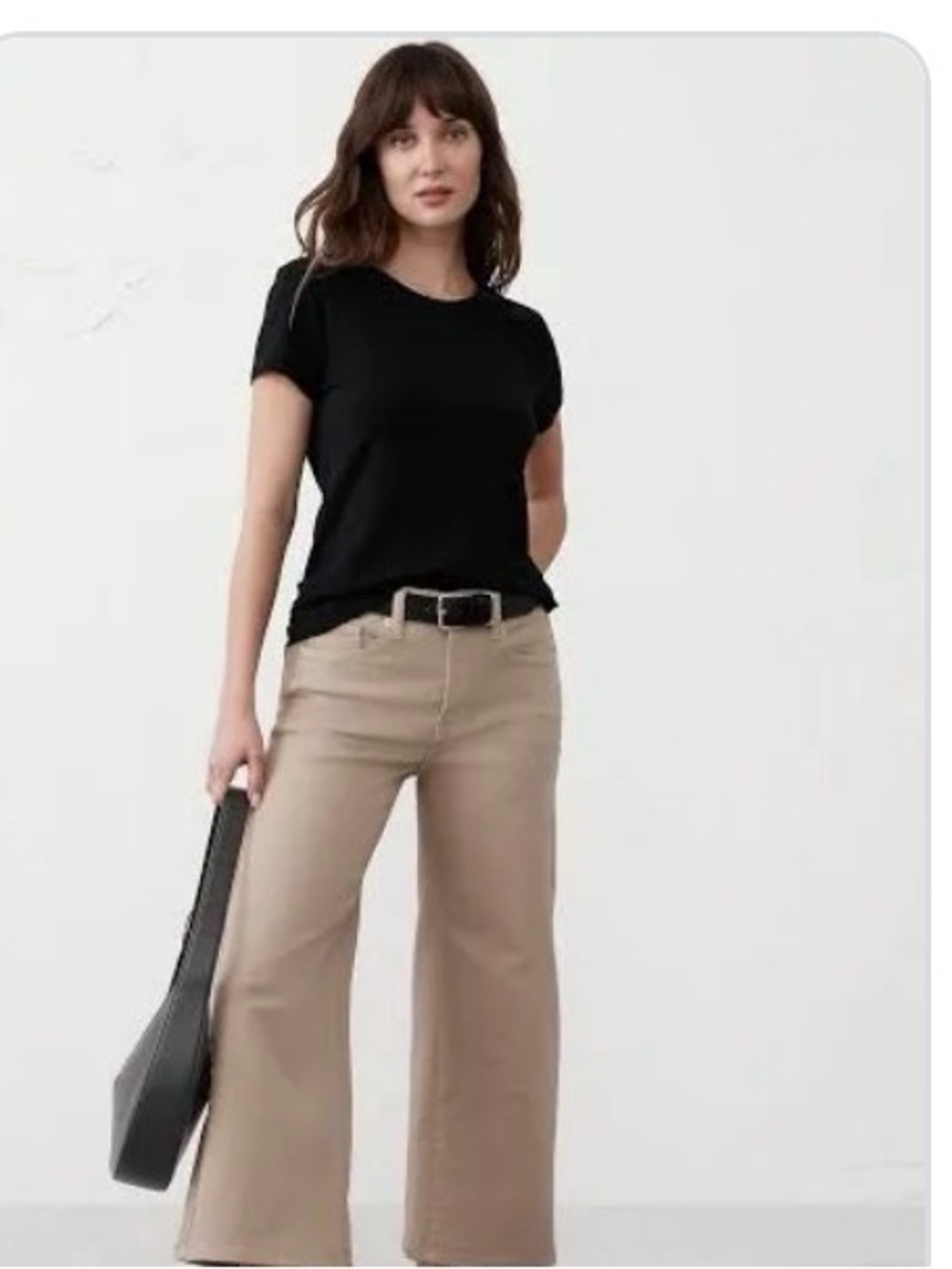 Banana Republic Timeless Tee cotton blend